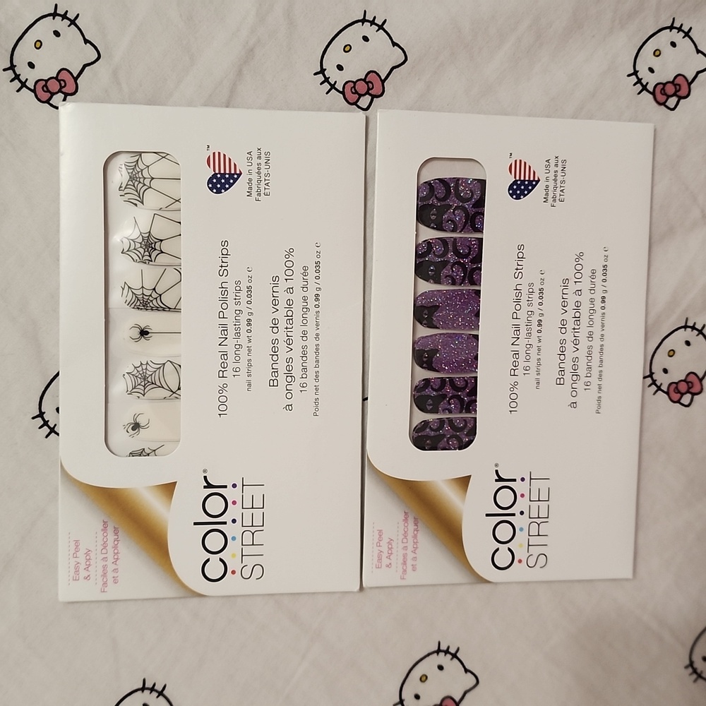 Color street nail polish stickers